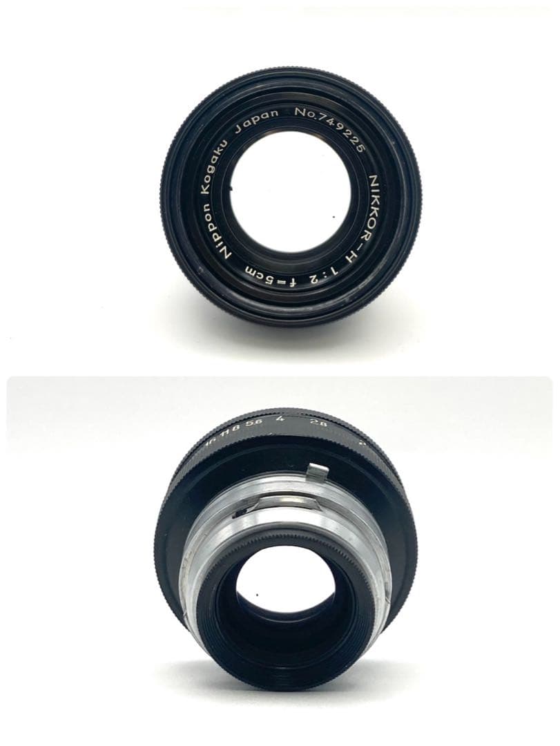 【完動品 美品】Nikon S2 後期 ブラックダイヤル NIKKOR-H F2