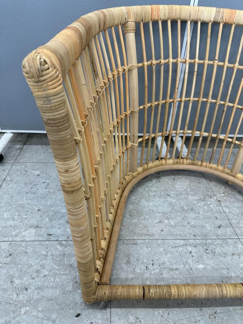 IKEA パーソナルチェア　ストックホルム　籐　ベージュ