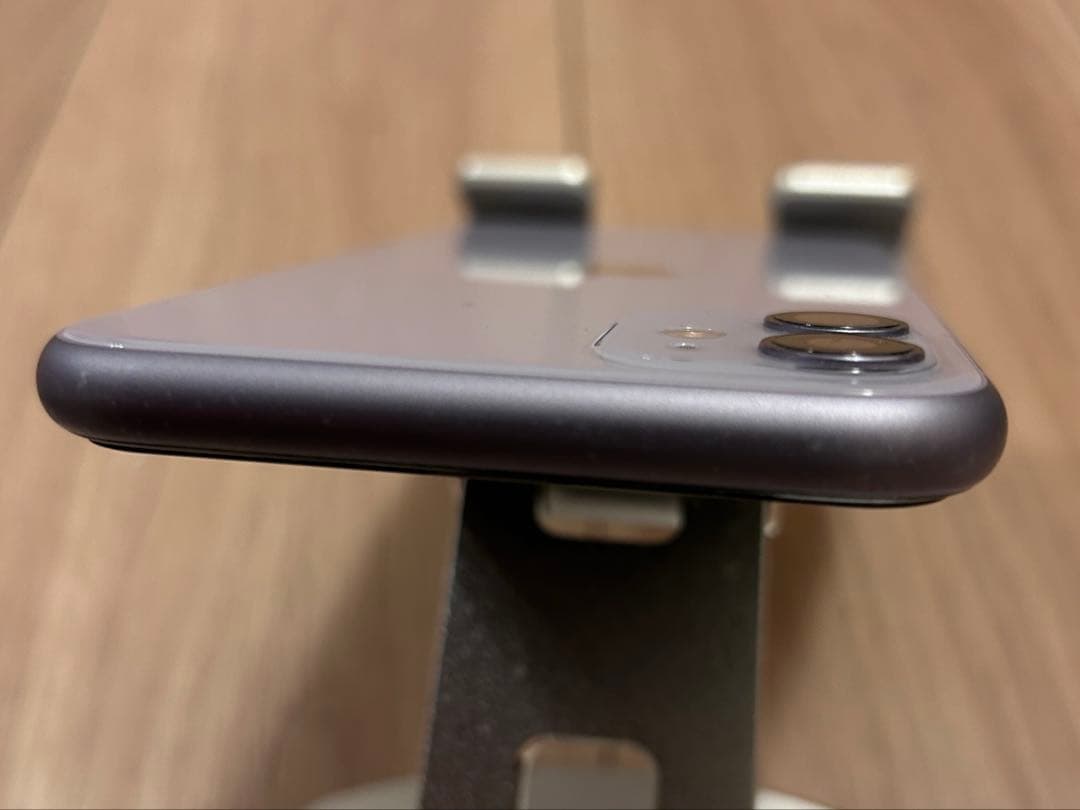 Apple iPhone 11 64GBパープル SIMフリー 本体美品