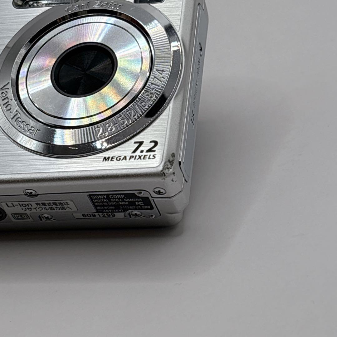 ✨希少・動作品✨SONY Cyber-shot DSC-W80 コンデジ Y2K