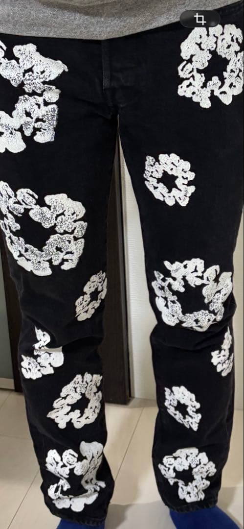 リーバイス × デニムティアーズ black W28 L30