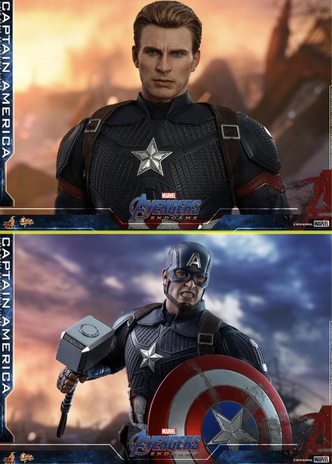 【美品】　ホットトイズ キャプテンアメリカ アベンジャーズ エンドゲーム