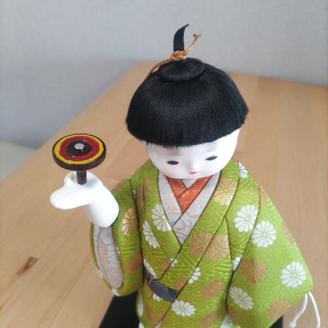 木目込人形❋手乗りコマ❋可愛い男の子❤