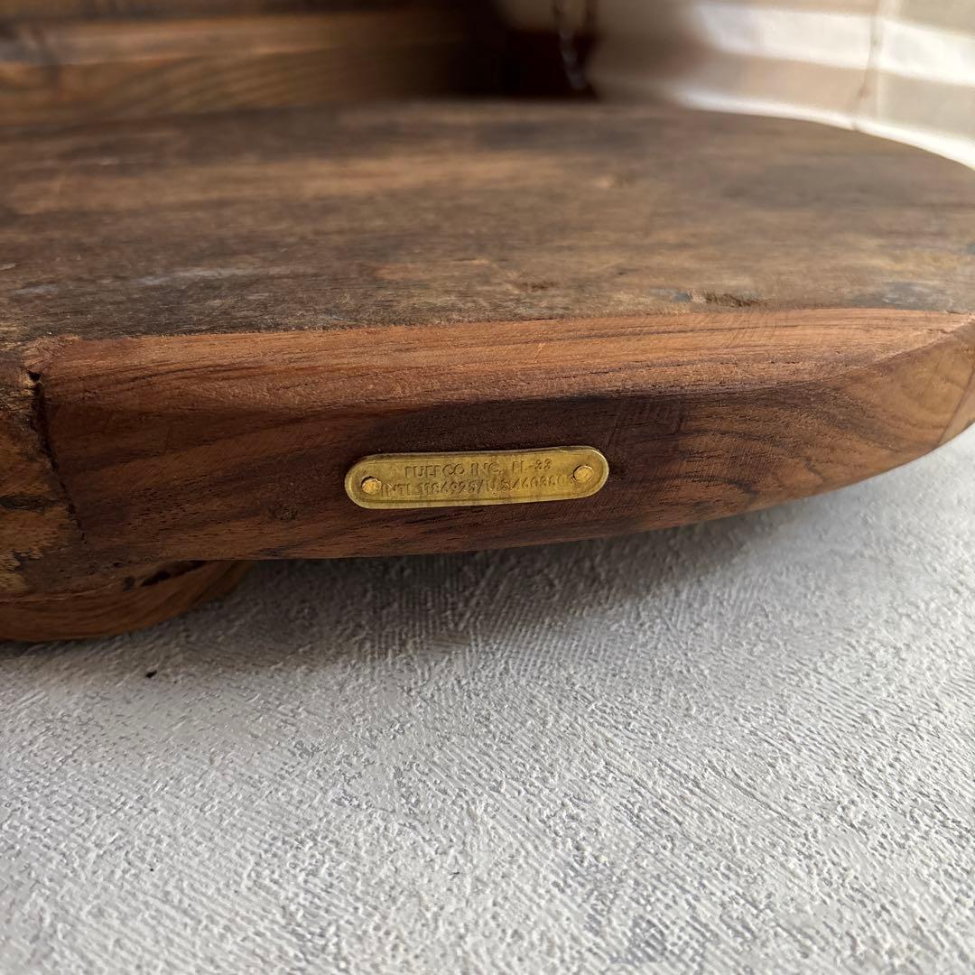 PUEBCO プエブコ ヴィンテージウッド 鍋敷き 花台 トレー スタンド　大