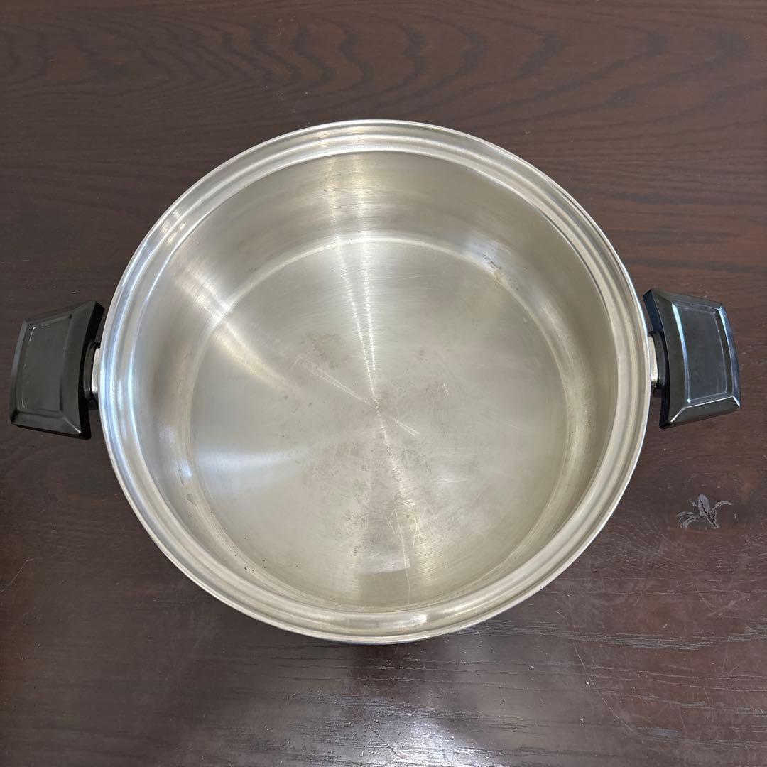 ロイヤルクイーン　大フライパン 6コート 大ドームカバー ラック 大スティーマー