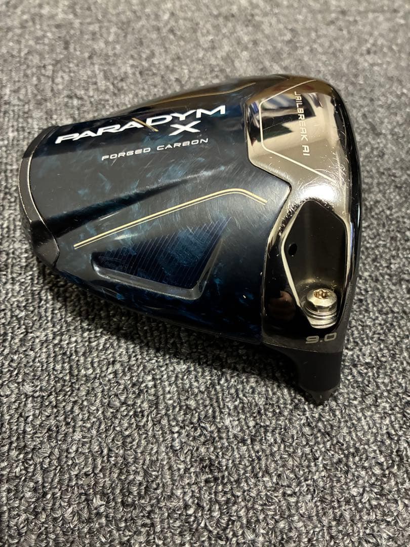 callaway パラダイムX ドライバー　9° ヘッドのみ