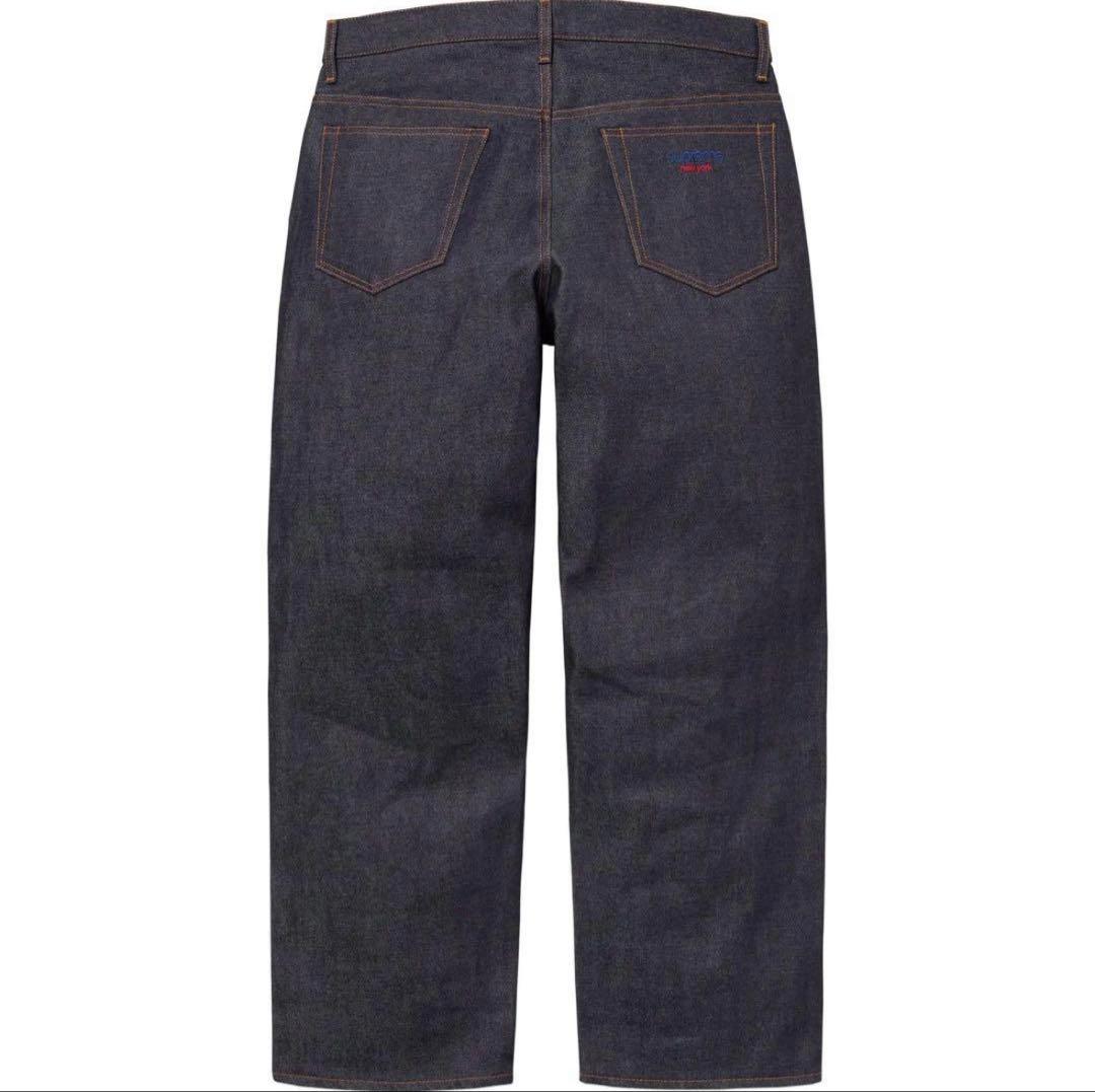 Supreme Rigid Baggy Selvedge Jean 30 希少