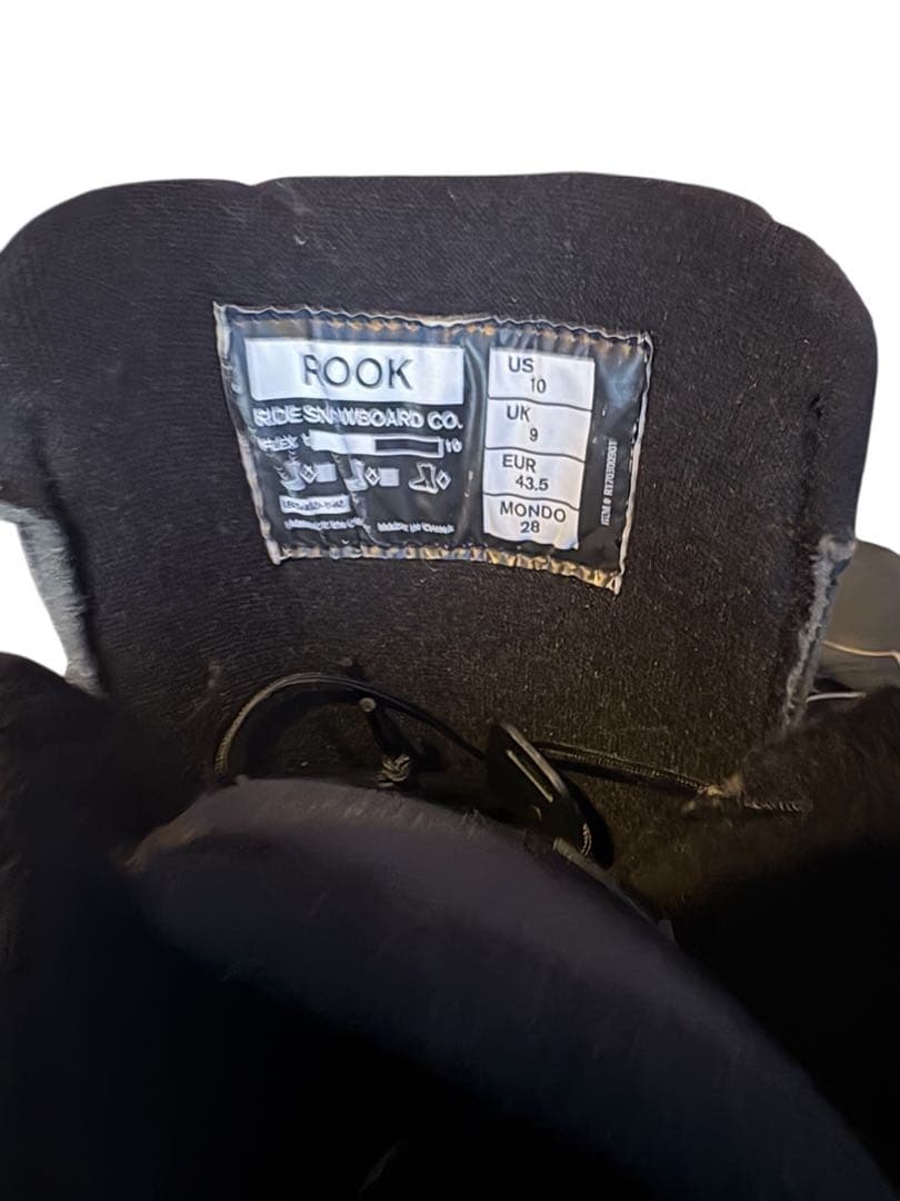 RIDE ROOKスノーボード、スノボーブーツ　サイズ28cmダイヤルロック