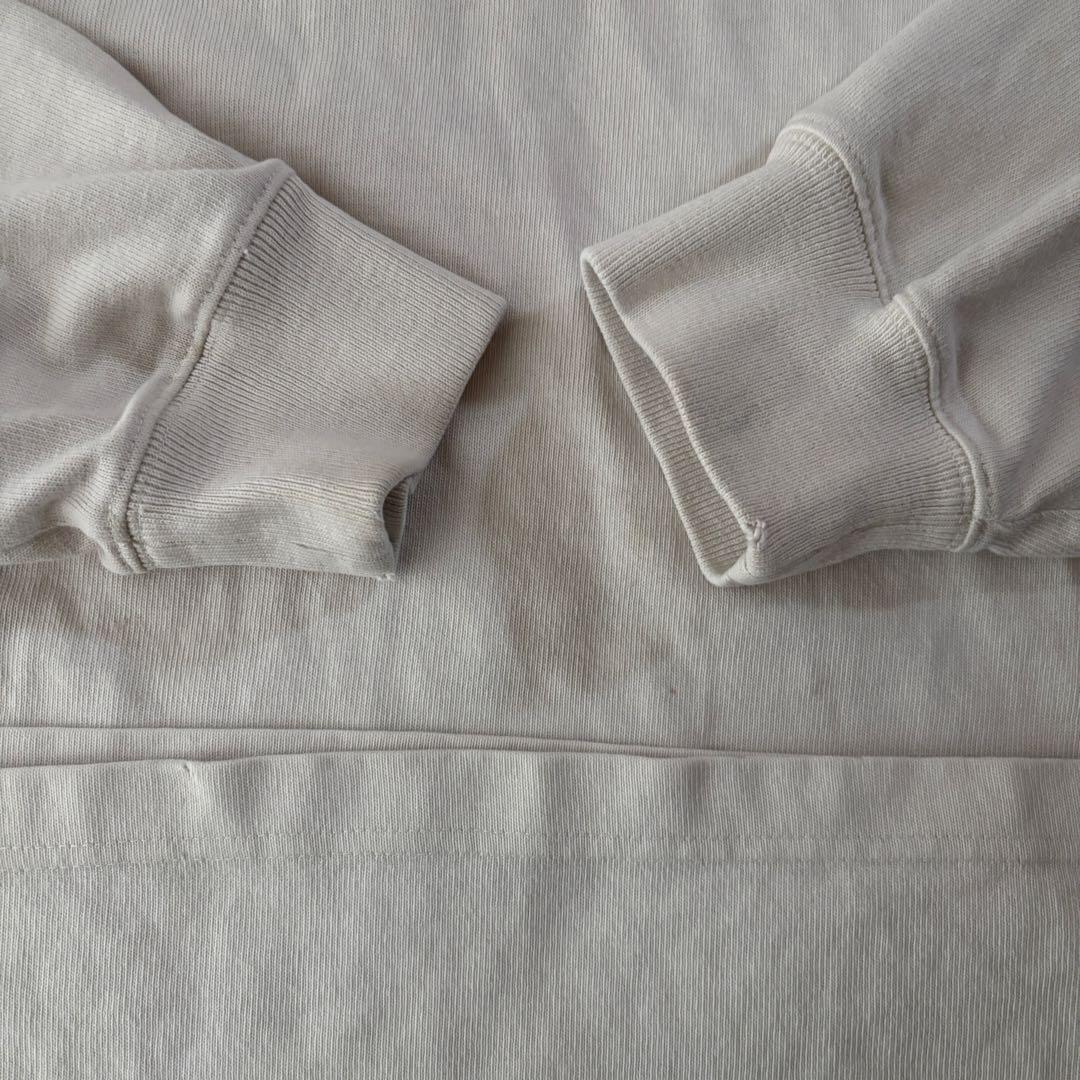 90s POLO SPORT ラガーシャツ XXLバックプリント　アイボリー