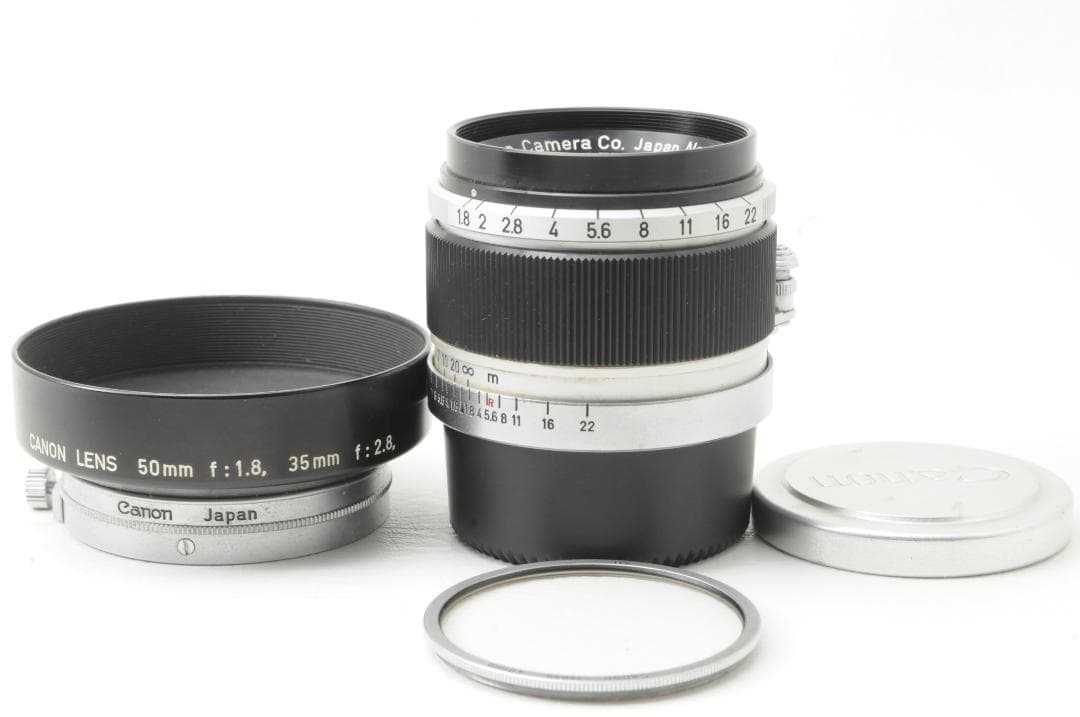 ★美品★Canon キヤノン 50mm F1.8 Ⅱ L39マウント