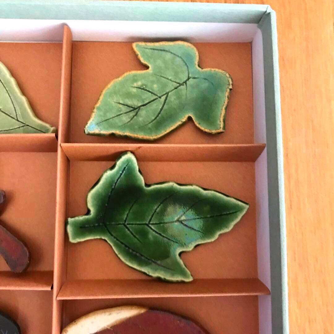 陶器 田中恒子さん　箸置き　セット