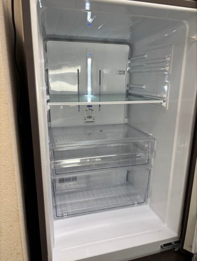 シャープ 冷蔵庫 271L 大きめ2ドア 2017年製　SJ-PD27C-T