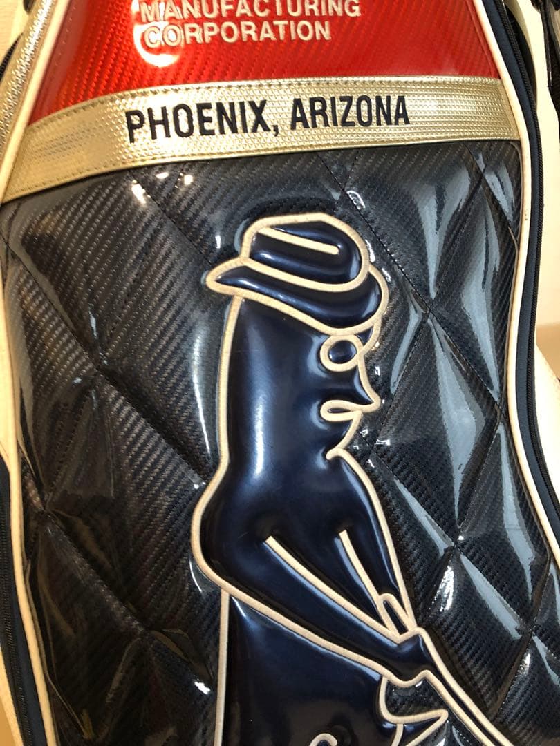 【送料込み】廃盤希少　完売品PING Karsten キャディバッグ　ピン