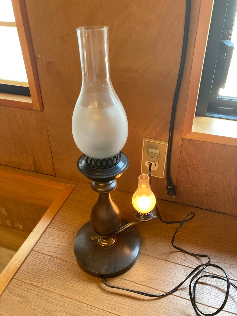 昭和レトロランプスタイル照明高さ約53㎝