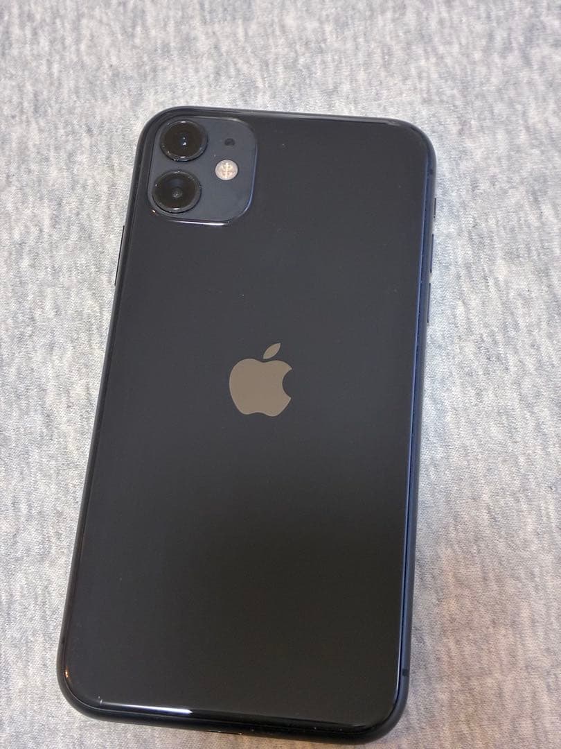 美品Apple iPhone 11 ブラック 本体64GB バッテリー状態99%