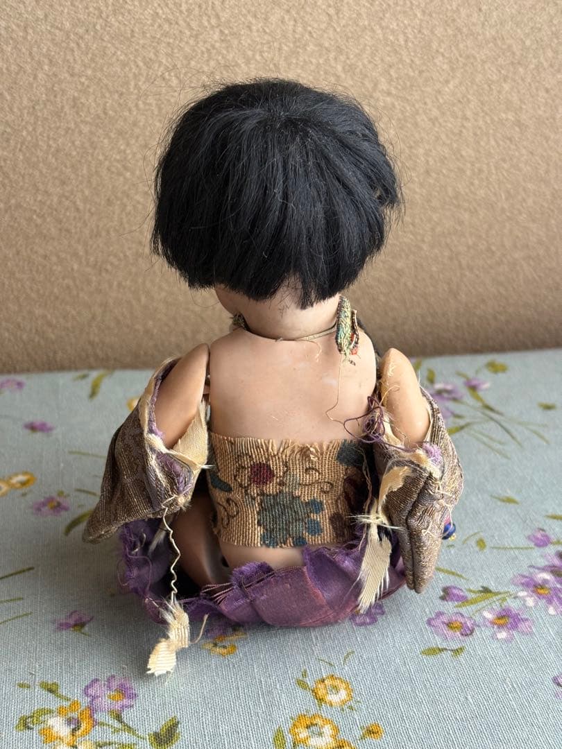 おそらく日本製のオールビスクドール　アンティーク