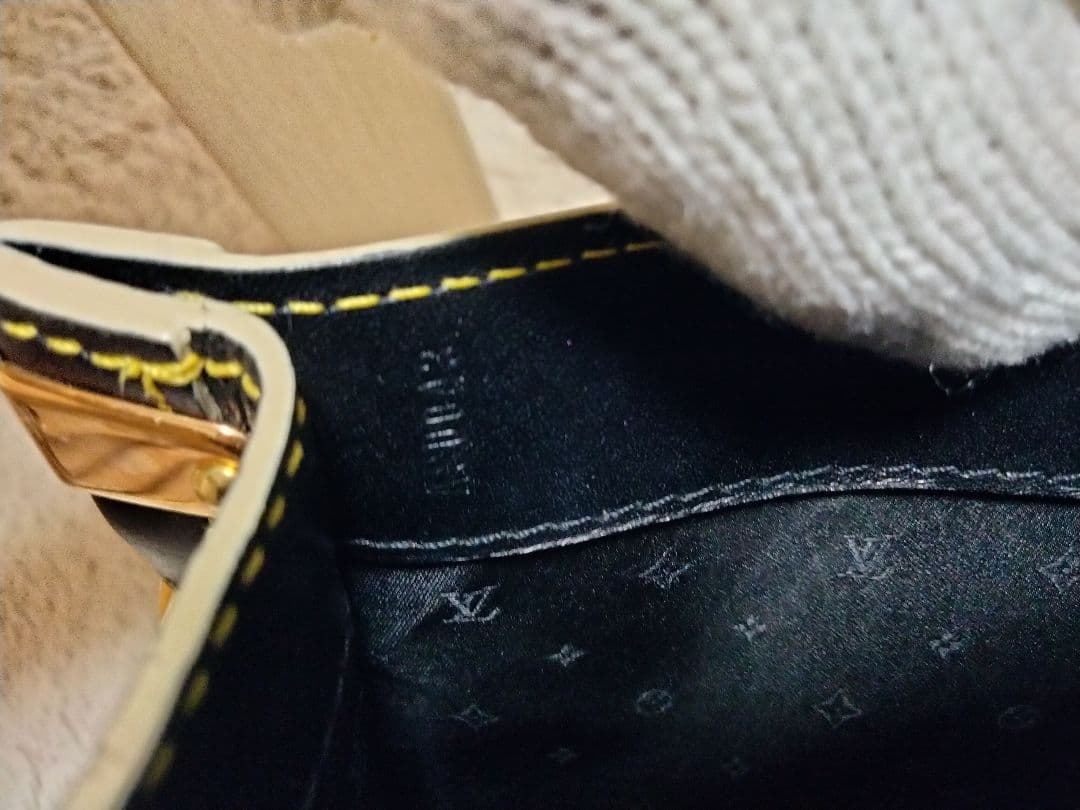 きんです　ルイヴィトン　スハリ　ファビユロー　黒　美品