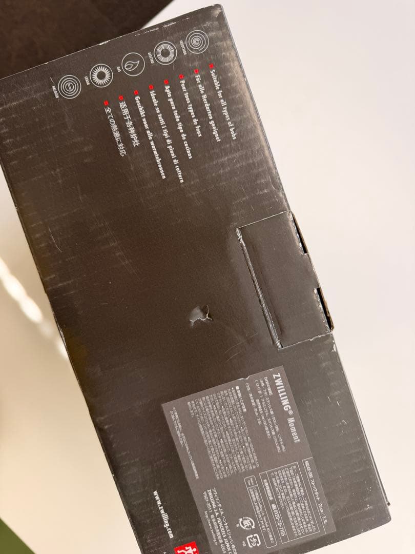 未使用ZWILLING Moment 両手鍋 約20cm IHもガスも使えます。