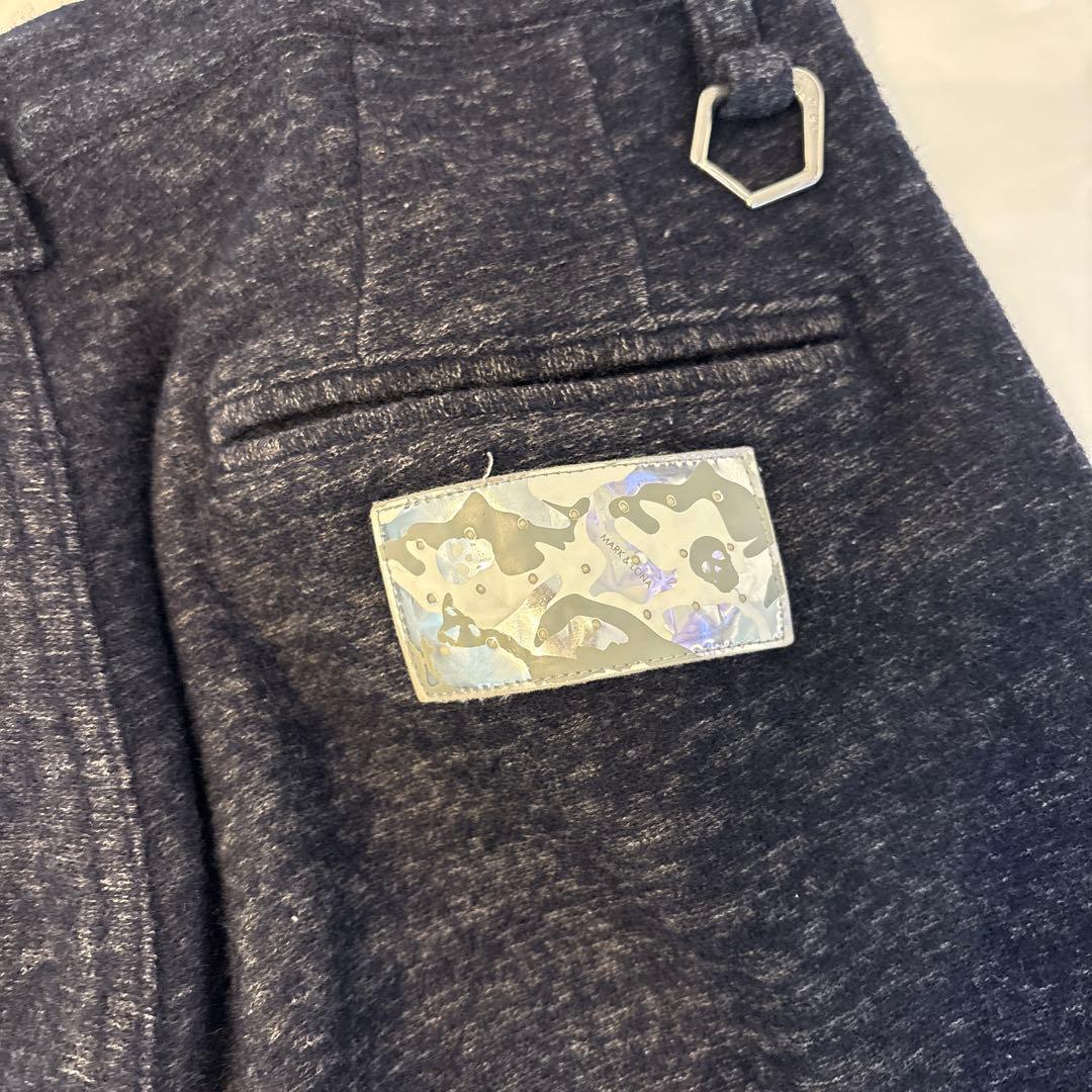 マークアンドロナ ネイビーパンツ