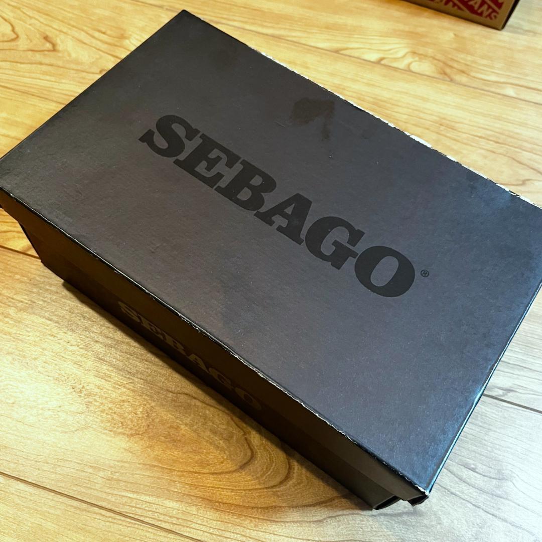 未使用 セバゴ　SEBAGO ローファー 　25.5 ブラック　モカシン