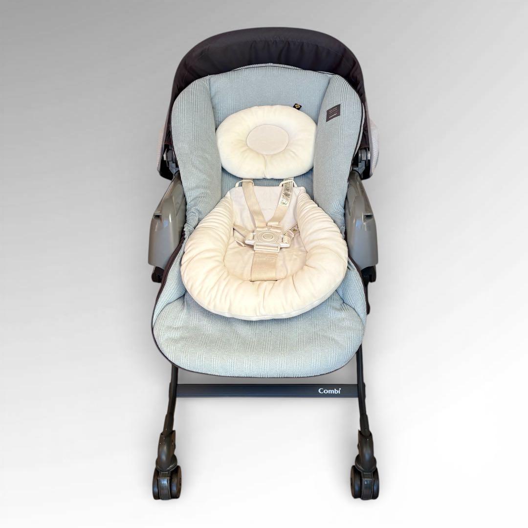 【プリン】Combi 電動ハイローチェア ネムリラ オートスウィング