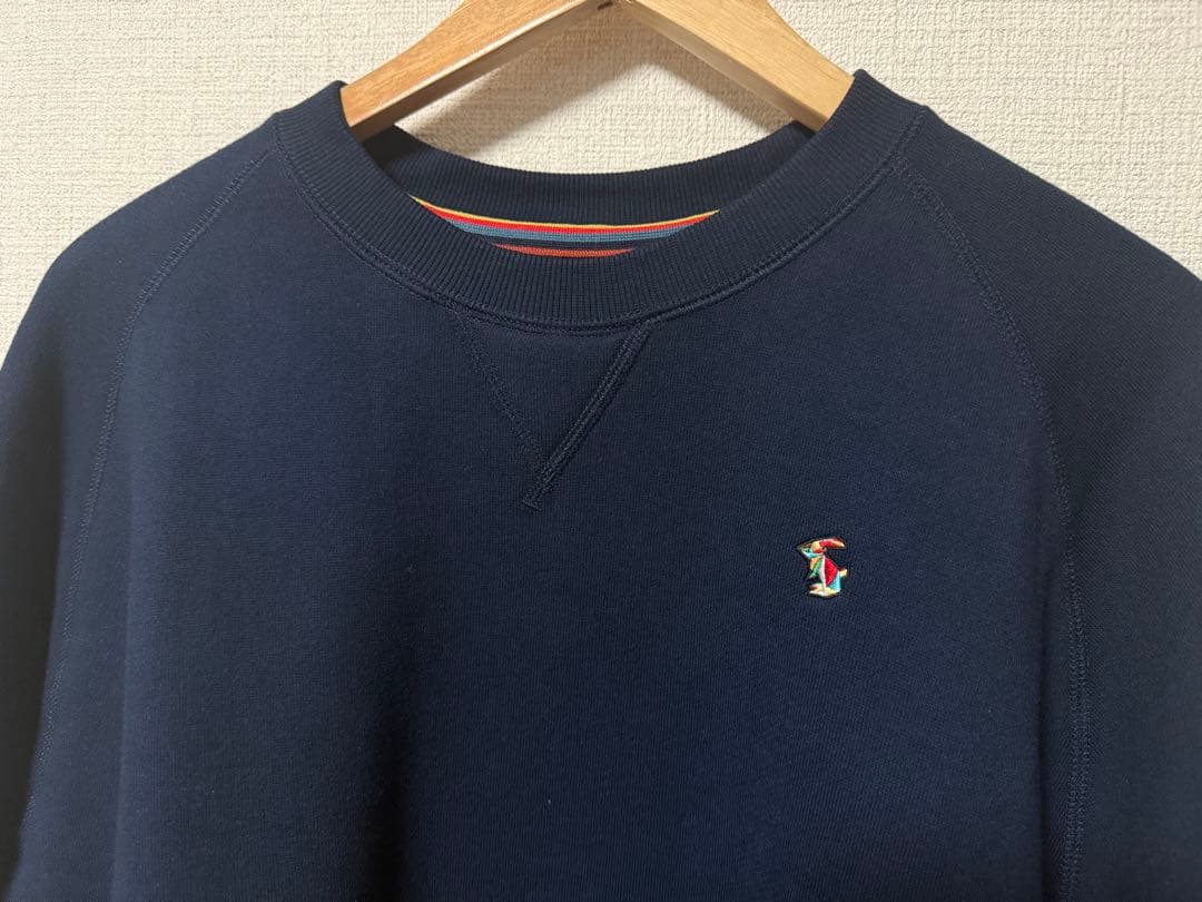 値下げ　新品タグ付き　Paul Smith ネイビー トレーナー　Mサイズ
