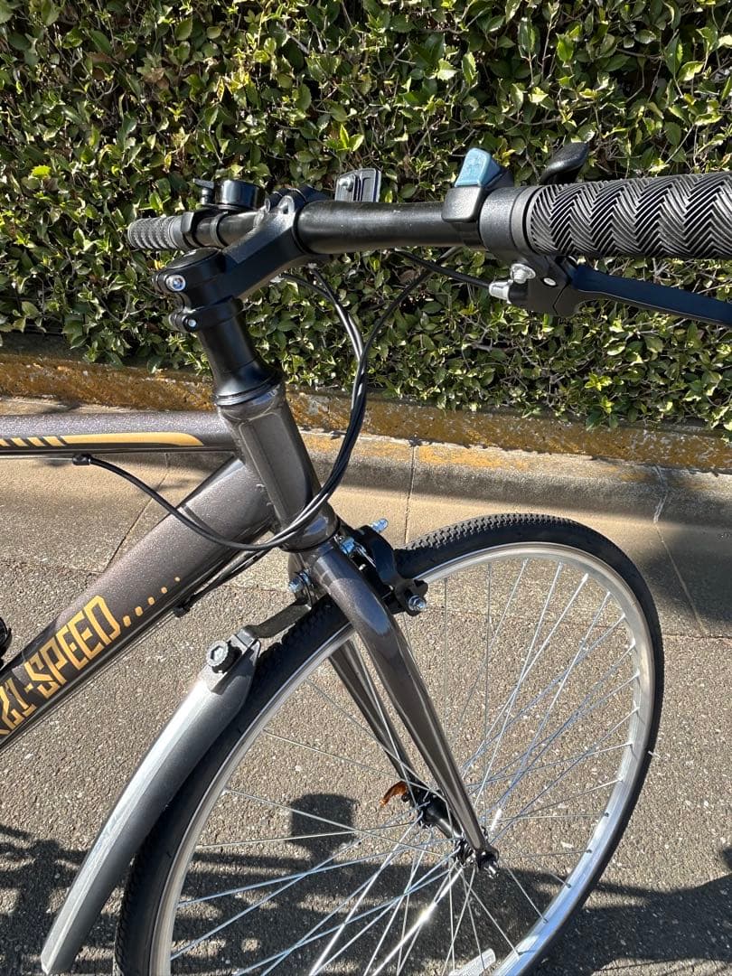 Mixiu クロスバイク シマノ製21段変速 自転車 新古品　値下げしました