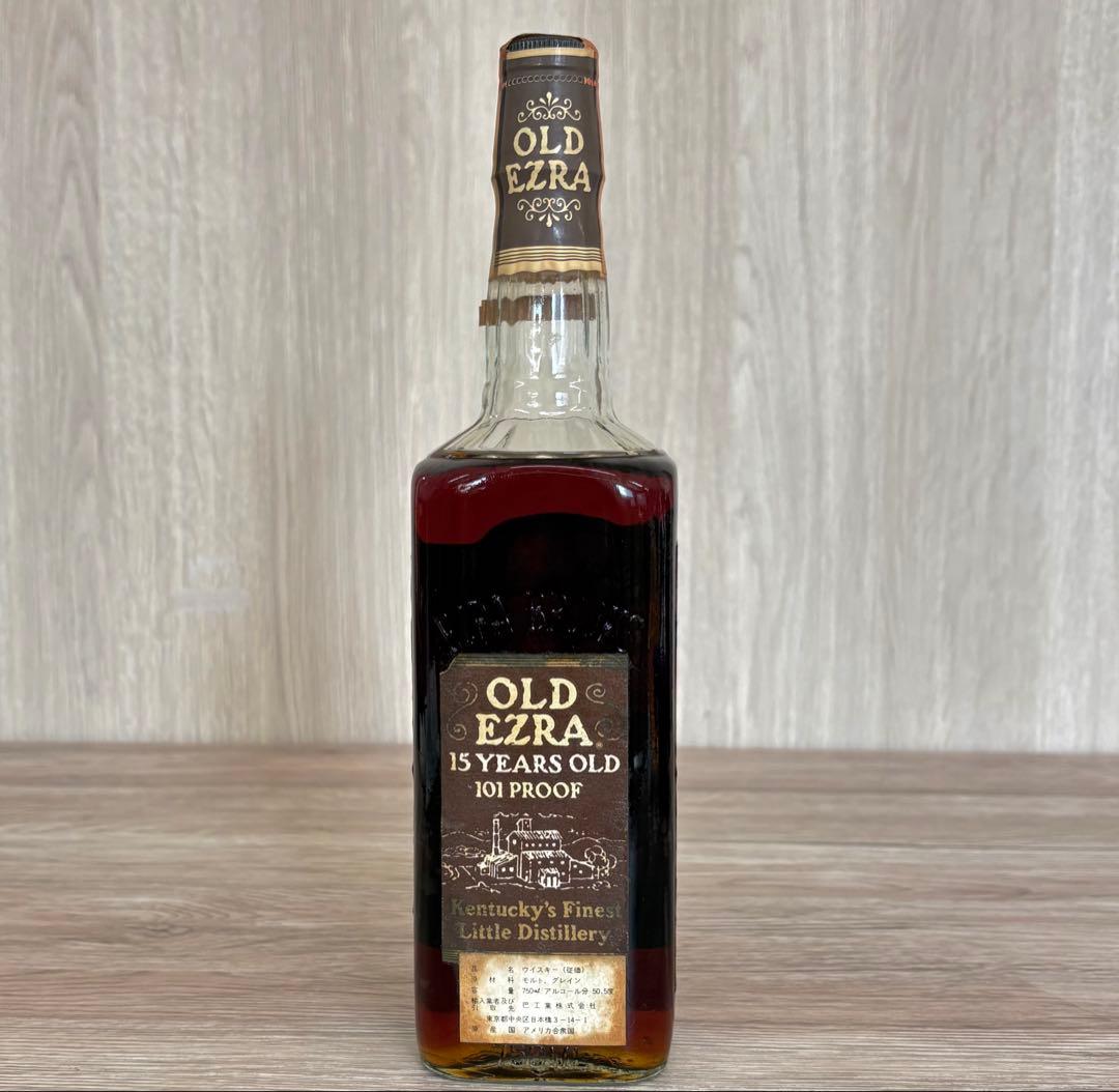 未開栓 エズラブルックス OLD EZRA 15年 特選ウイスキー バーボン