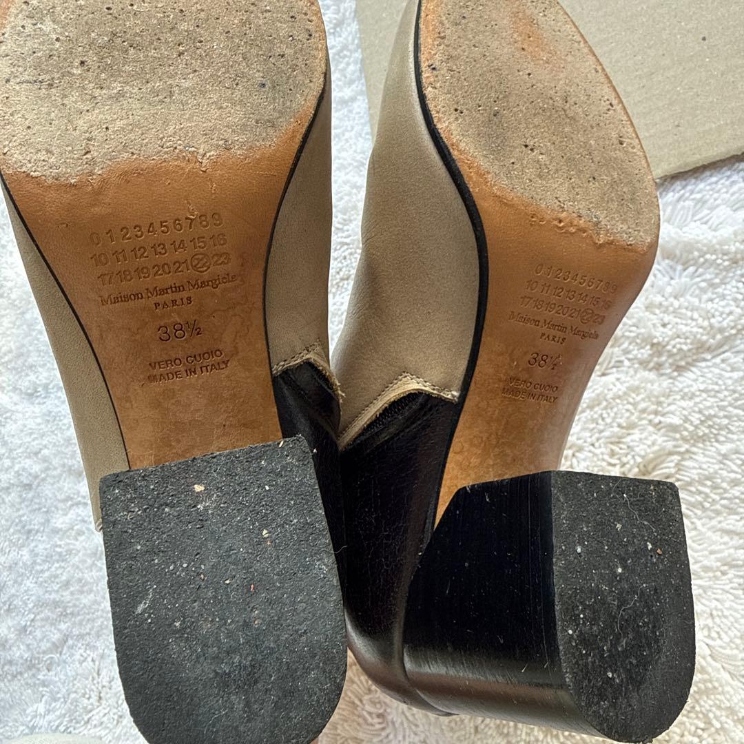 中古MaisonMargiela メゾンマルジェラ　バイカラー　ブーツ