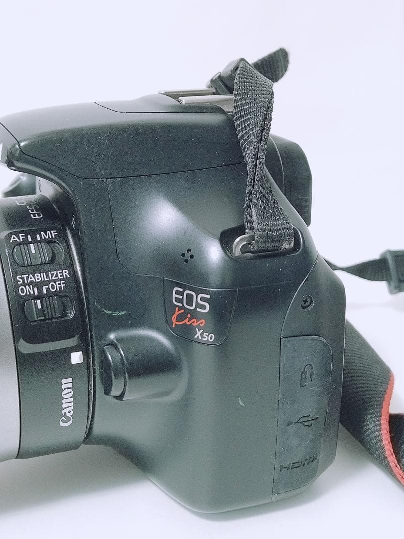 Canon EOS KISS X50 本体　レンズ 55-250mm