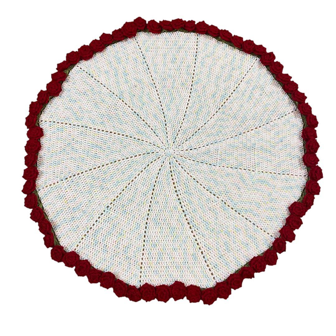 花束ブランケット　ローズ