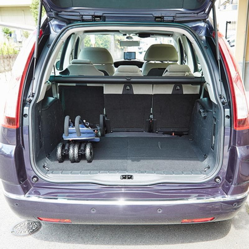 Porta ペット用軽量折りたたみお出かけカート ブルー 犬 猫 キャリー 青