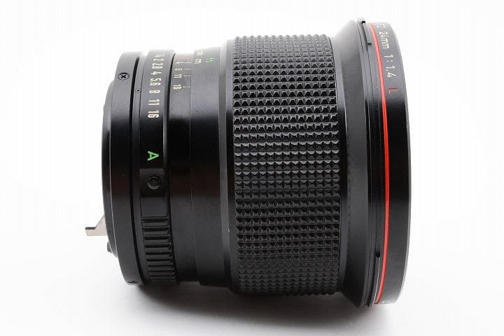 14721 ★極上品★ Canon FD 24mm F1.4 L オールドレンズ
