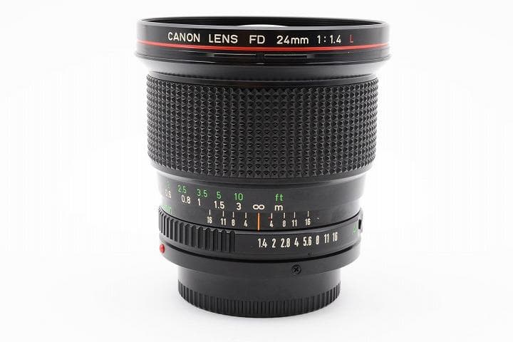 14721 ★極上品★ Canon FD 24mm F1.4 L オールドレンズ