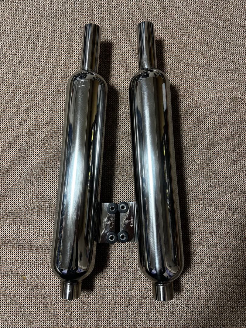 W650 アールズギア　ワイバンクラシックマフラー　車検対応