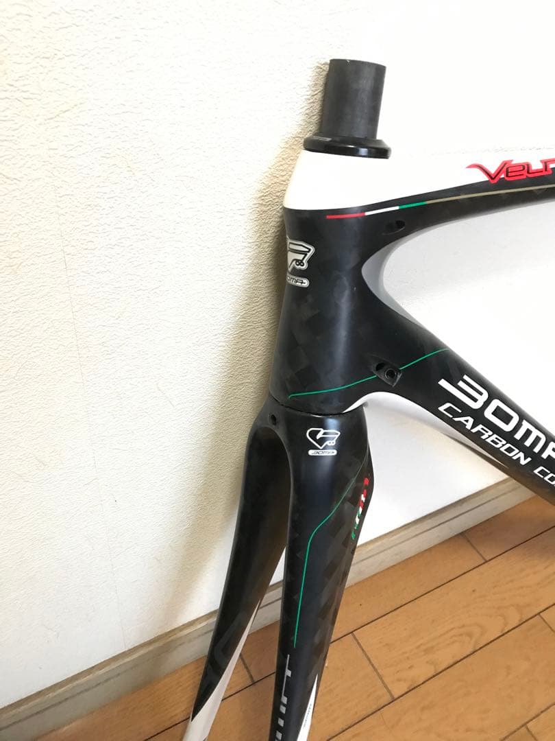 【値下げ　リムブレーキ】BOMA（ボーマ） VELNO カーボンフレームセット