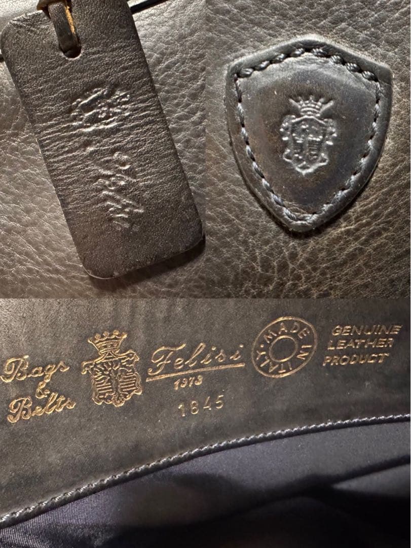 フェリージ ビジネスバッグ ブリーフケース オールレザー A4◎本革