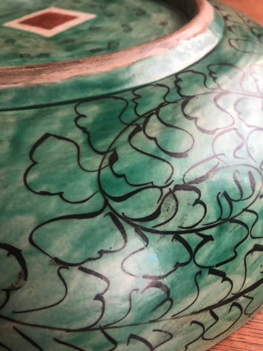 九谷焼　大皿　庄三