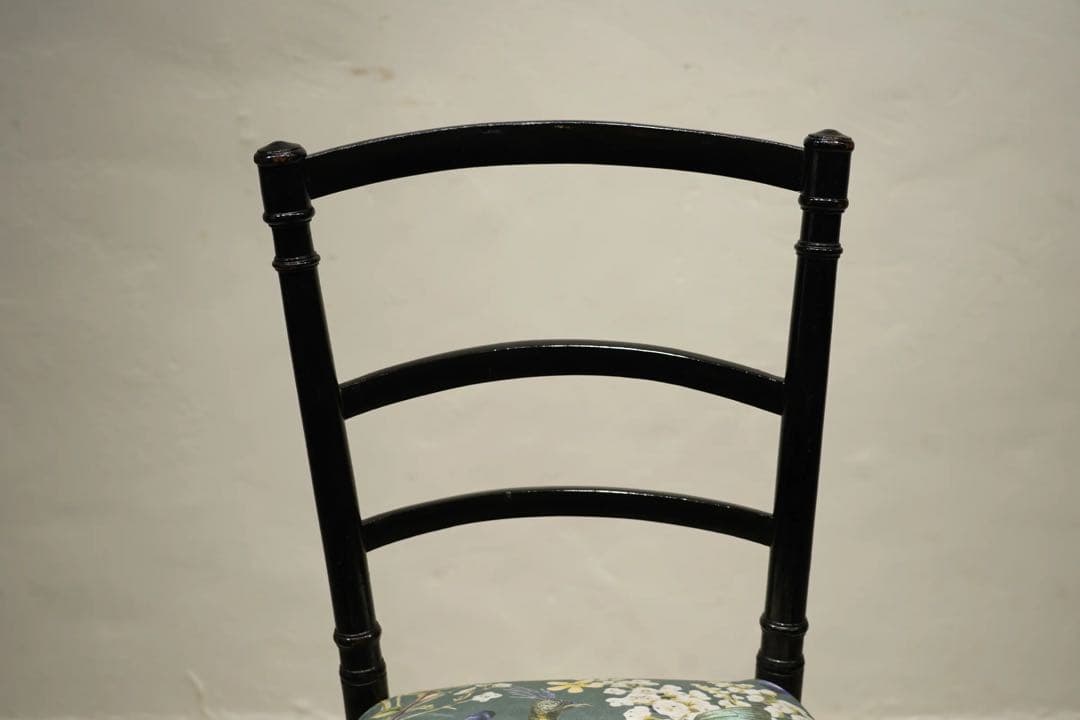 ナポレオンチェア　サロンチェア　椅子　シノワズリ　フランス　アンティーク　孔雀