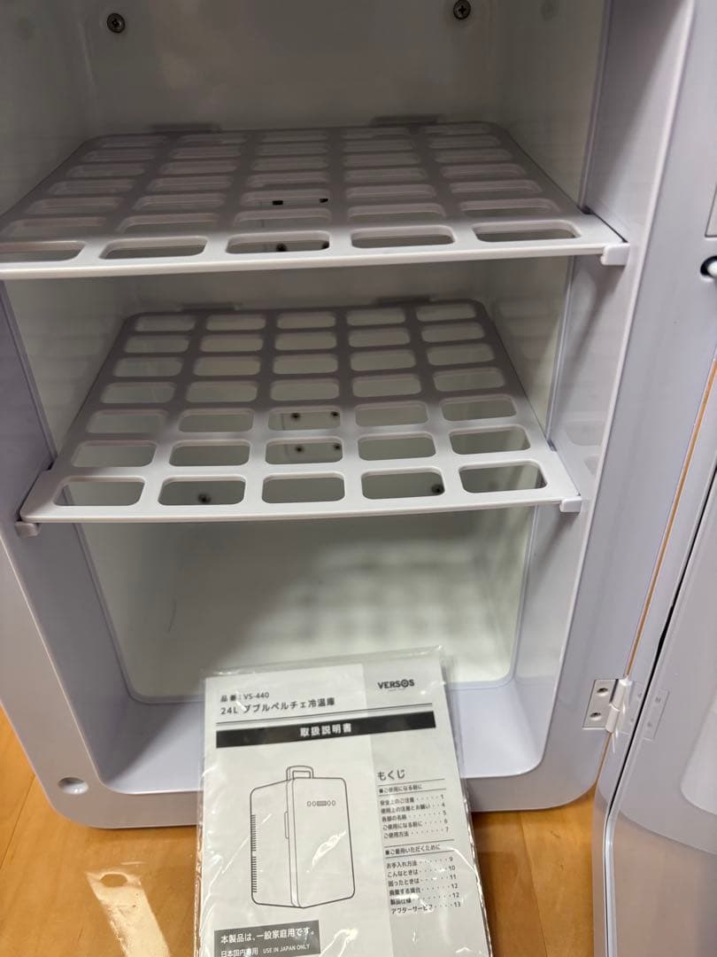 【美品】ベルソス ダブルペルチェ　保冷・保温庫　24L 小型冷蔵庫