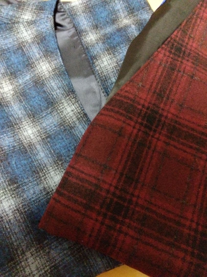 ね*す様 ペンドルトン ウールベスト 　セール　シャドーチェック　2枚セット