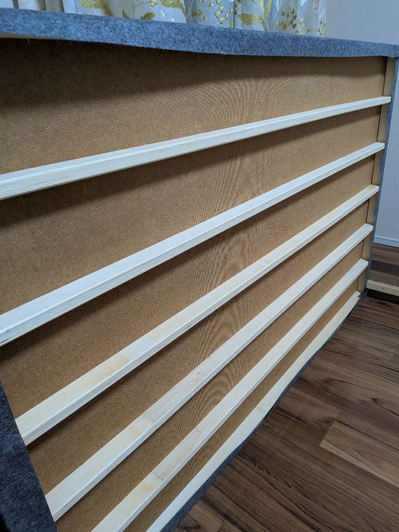 ドリームベッドフレーム　クイーンサイズ　ダークブラウン　 2月15日までの掲載