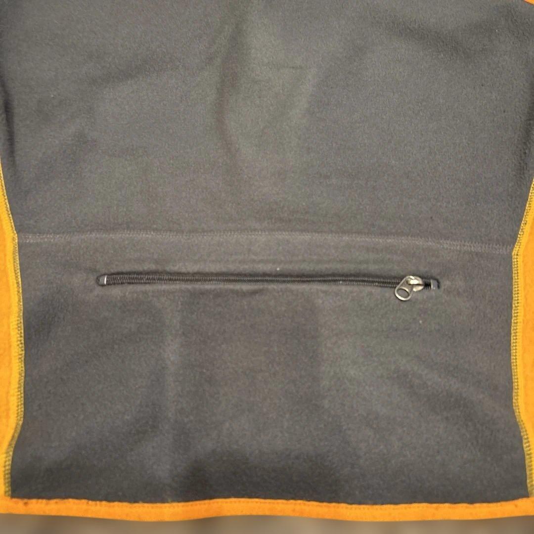 じ*ー様 patagonia USA フリースベスト M オレンジ