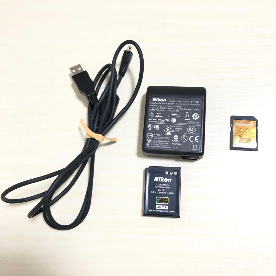 NIKON ニコン　COOLPIX S8000 SDカード付