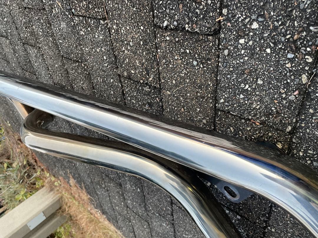 ドラッグスター400 アップスイープマフラー　カチ上げマフラー