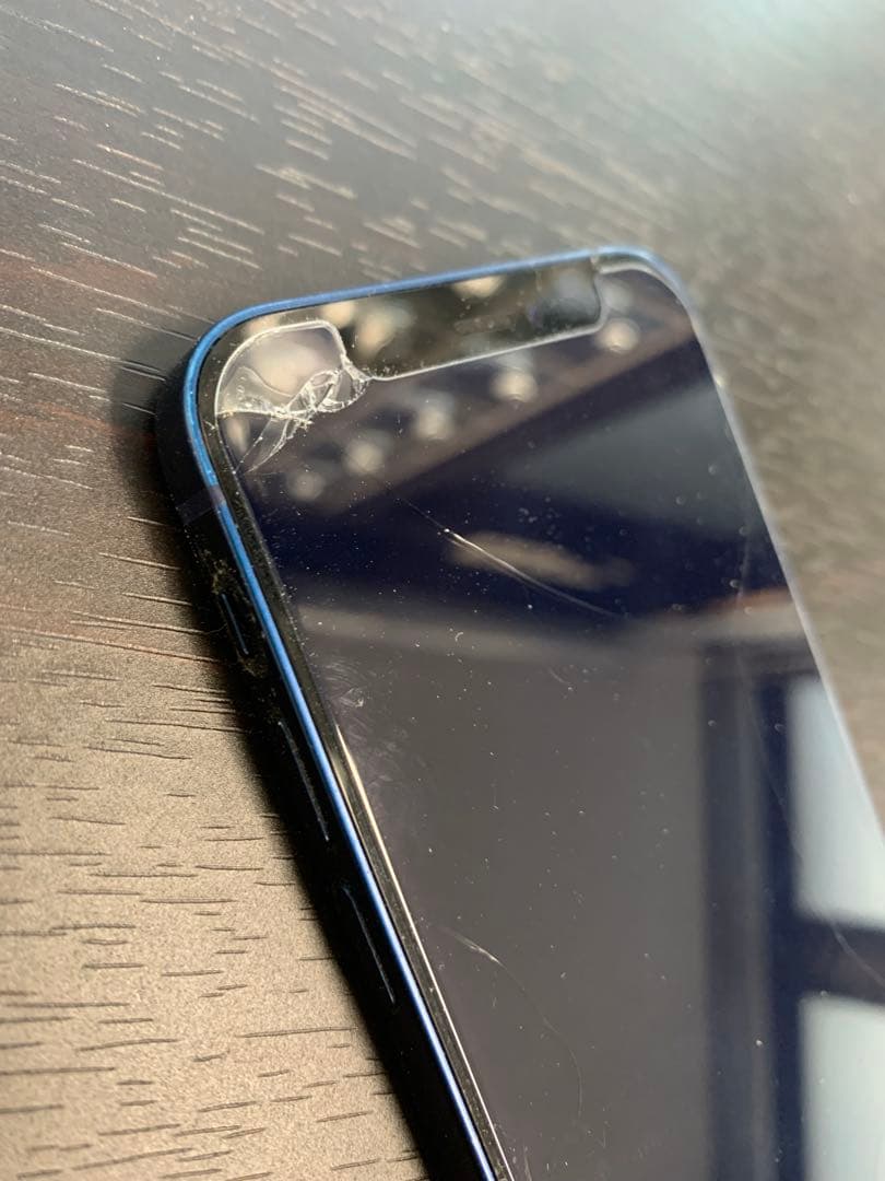 Apple iPhone 12mini ジャンク品ブルー 本体