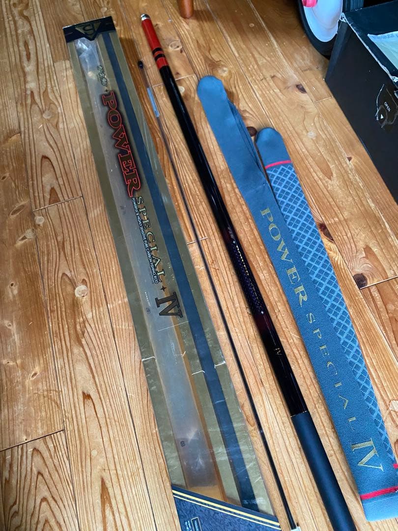 【美品】がまかつ　がま鮎　パワースペシャル Ⅳ　引抜急瀬９０