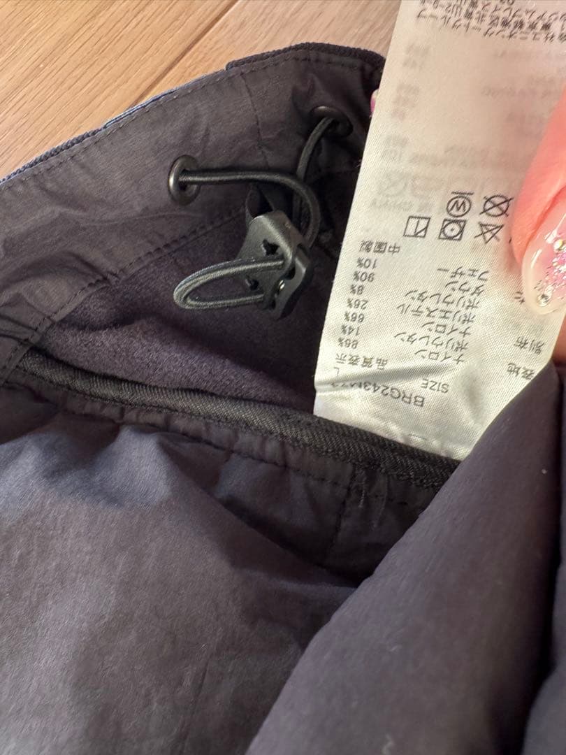 BRIEFING ブラック ダウンベスト L