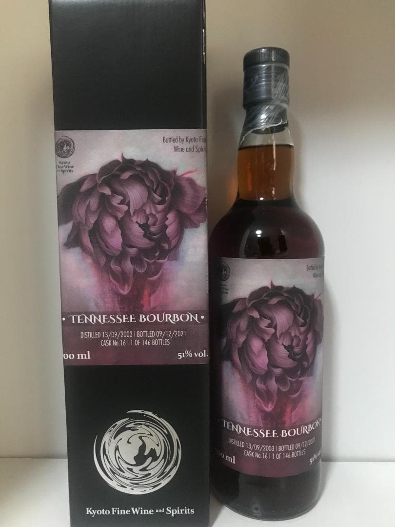 テネシー バーボン ウイスキー 2003-2021 18年・KFWS