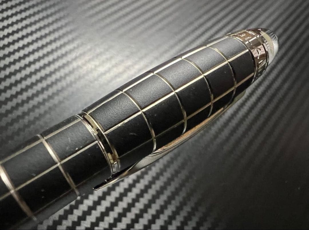 極美品 モンブラン スターウォーカー ボールペン メタルラバー